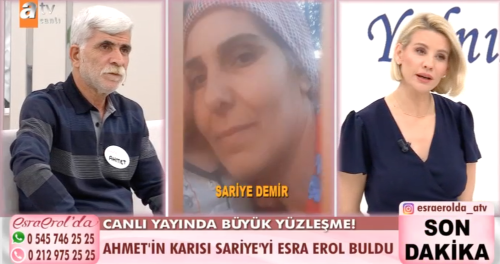 esra erol da ahmet demir kimdir sariye demir kimdir sariye demir olayi nedir